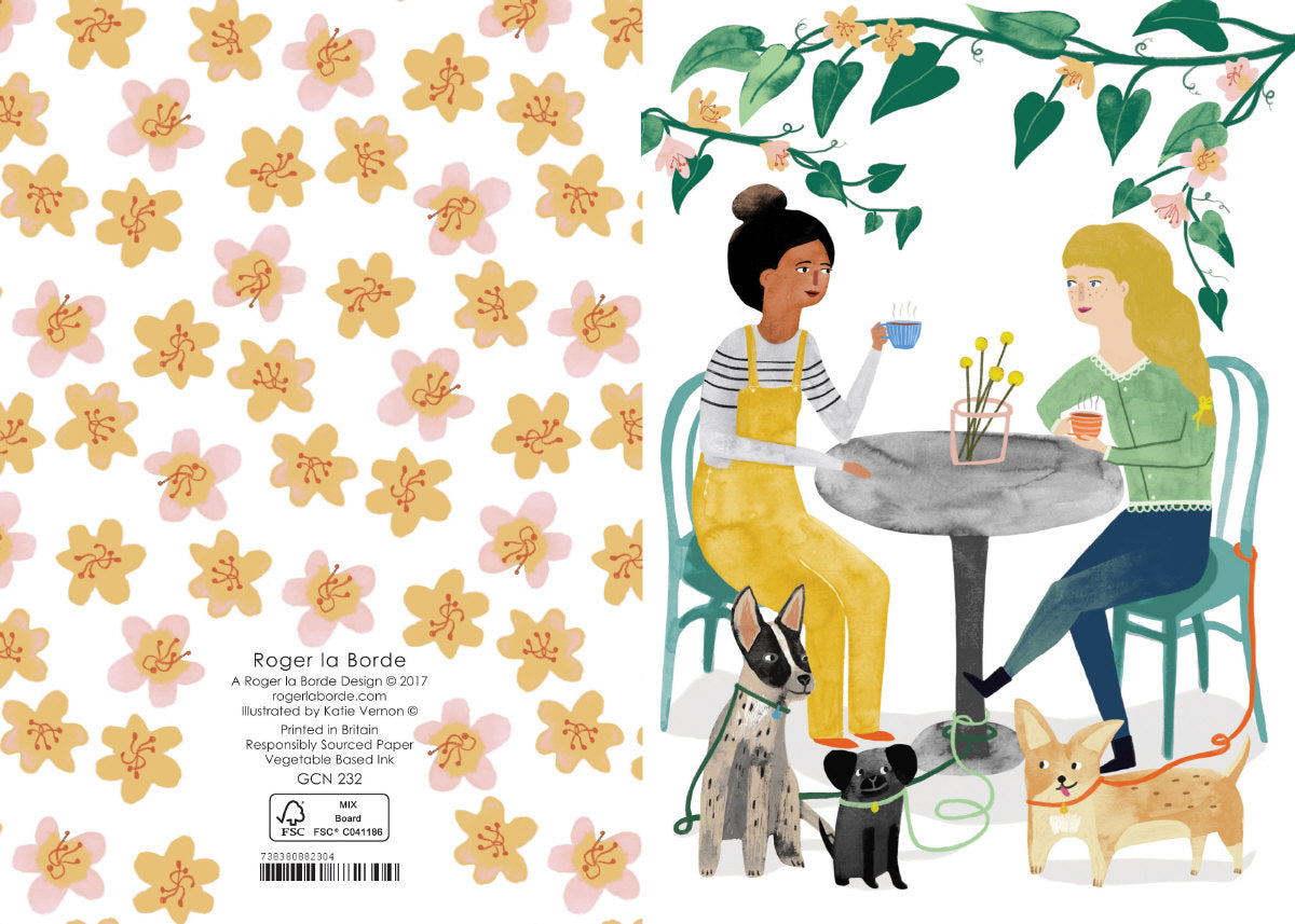 Roger la Borde Hot House Petite Card featuring artwork by Katie Vernon