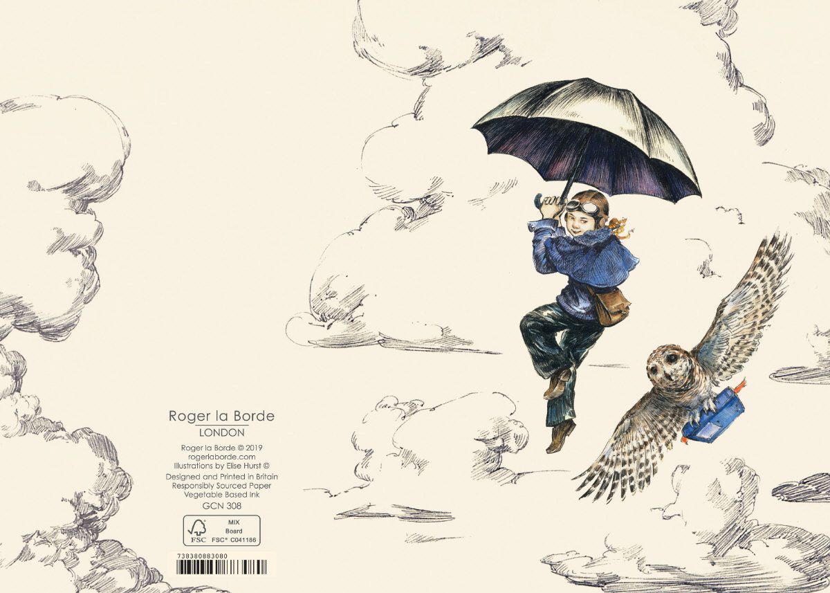 Roger la Borde Mondoodle Petite Card featuring artwork by Elise Hurst