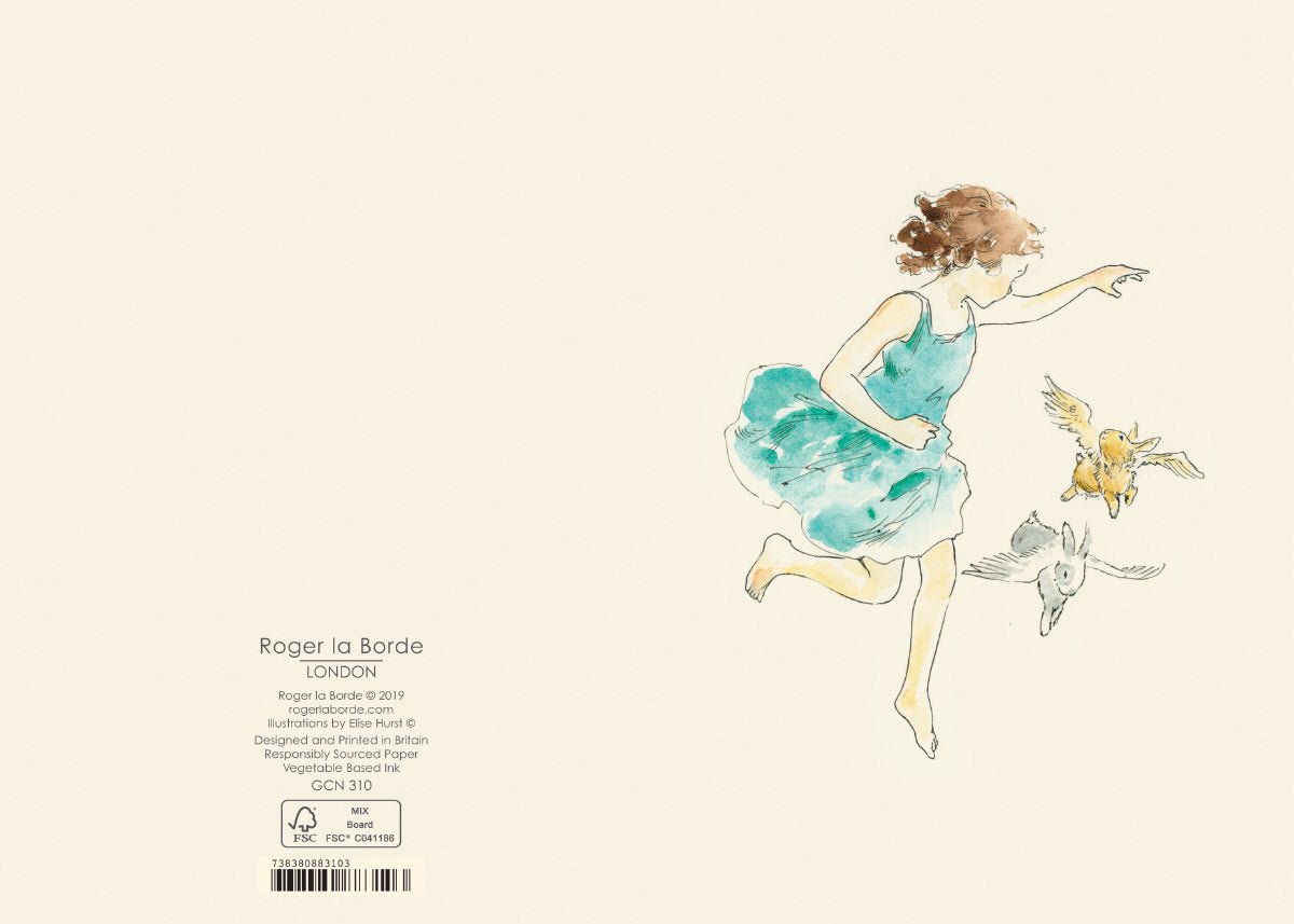 Roger la Borde Mondoodle Petite Card featuring artwork by Elise Hurst