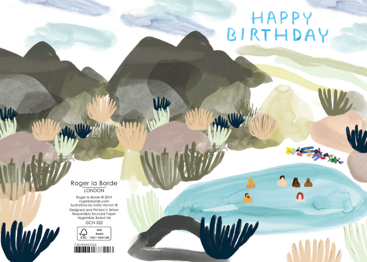 Roger la Borde Lodestar Petite Card featuring artwork by Katie Vernon