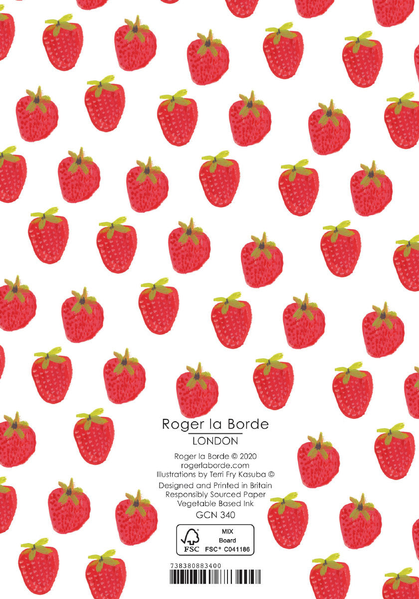 Roger la Borde Pup Talk Petite Card featuring artwork by Terri Fry Kasuba