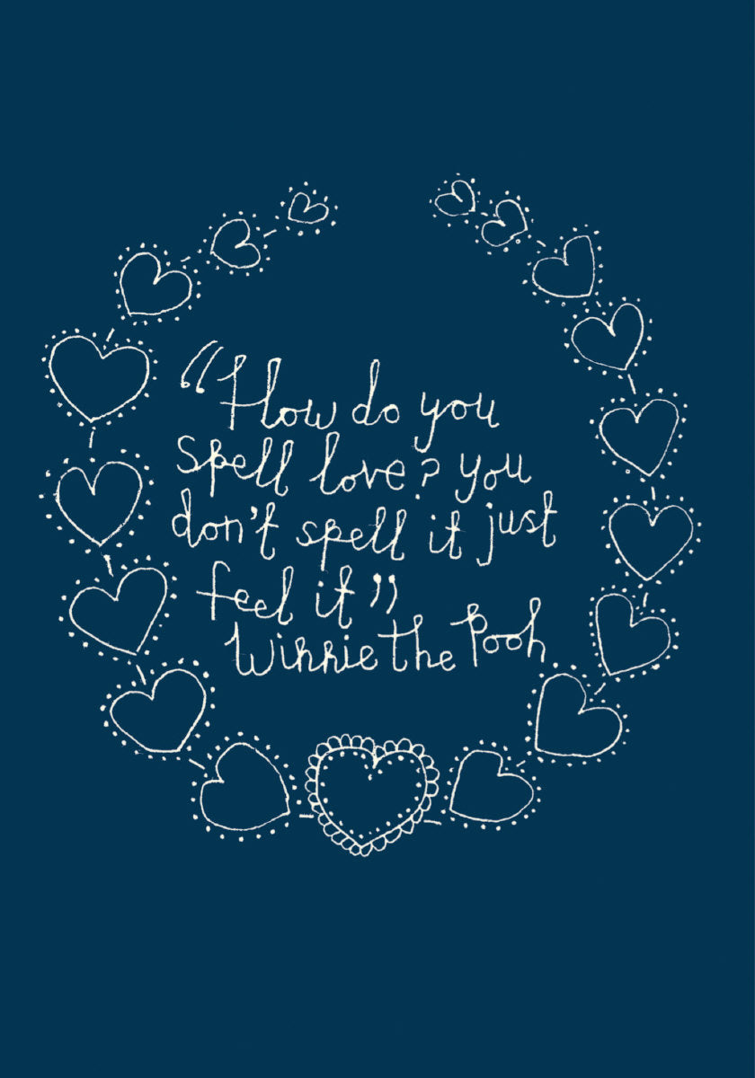 Roger la Borde Shine Petite Card featuring artwork by Buddug Wyn Humphreys