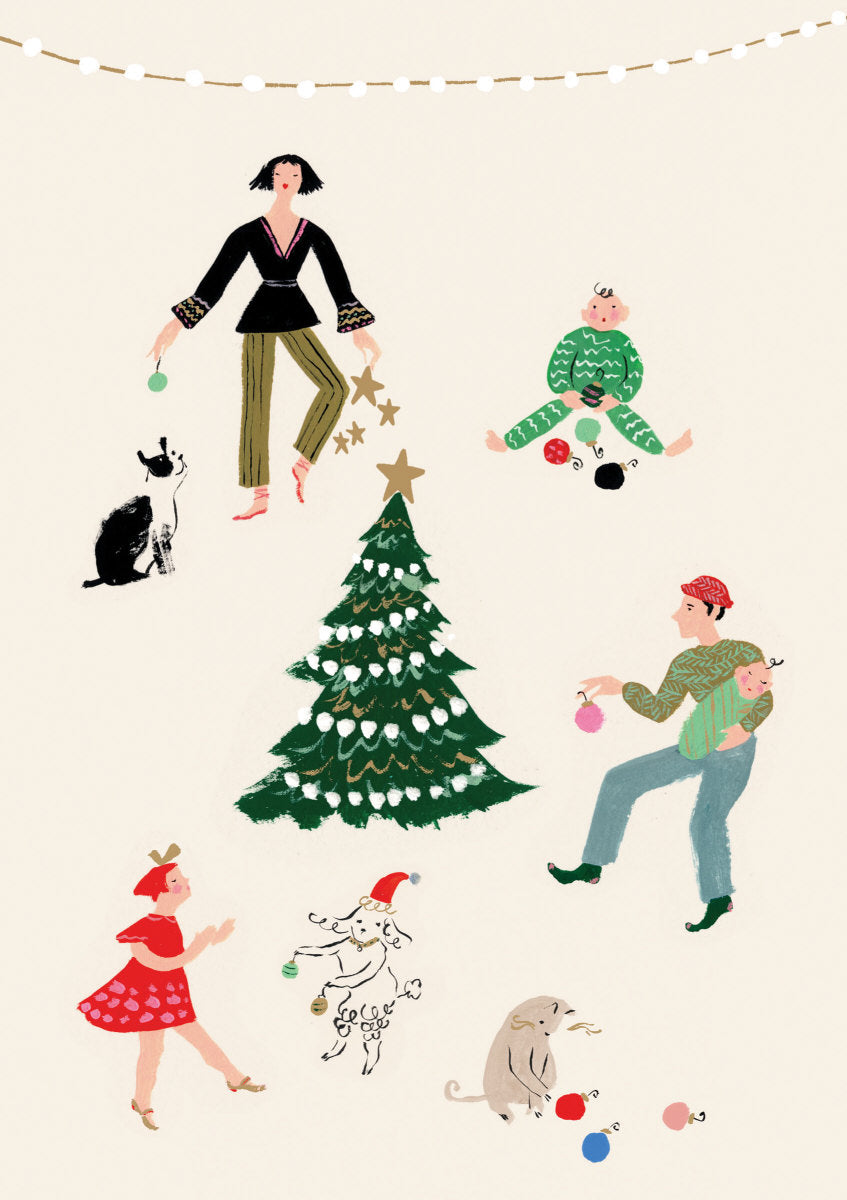 Roger la Borde Little House Standard card featuring artwork by Emily Isabella