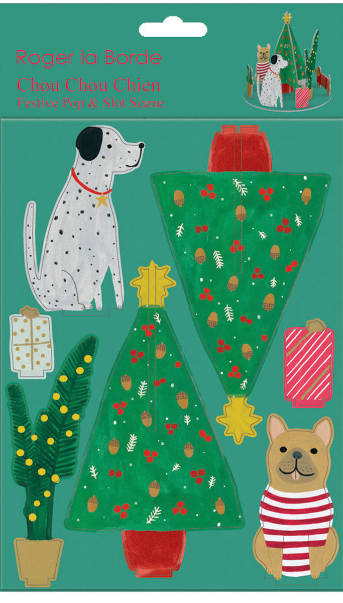 Roger la Borde Chouchou Chien Carousel Pop & Slot featuring artwork by Kate Pugsley