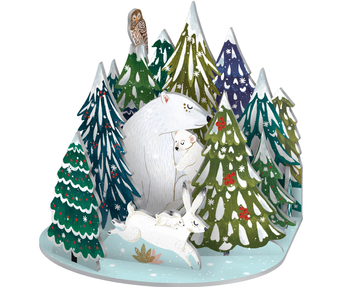 Roger la Borde Polar Bear Bower Pop & Slot featuring artwork by Antoana Oreski