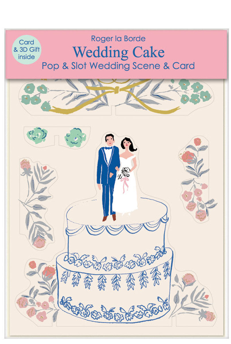 Roger la Borde Little House Pop & Slot Card featuring artwork by Emily Isabella