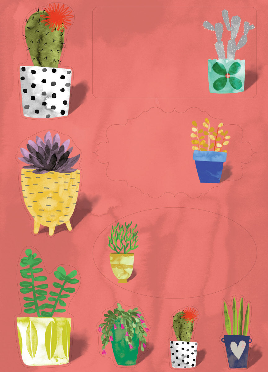 Roger la Borde Hot House Writing paper set featuring artwork by Katie Vernon