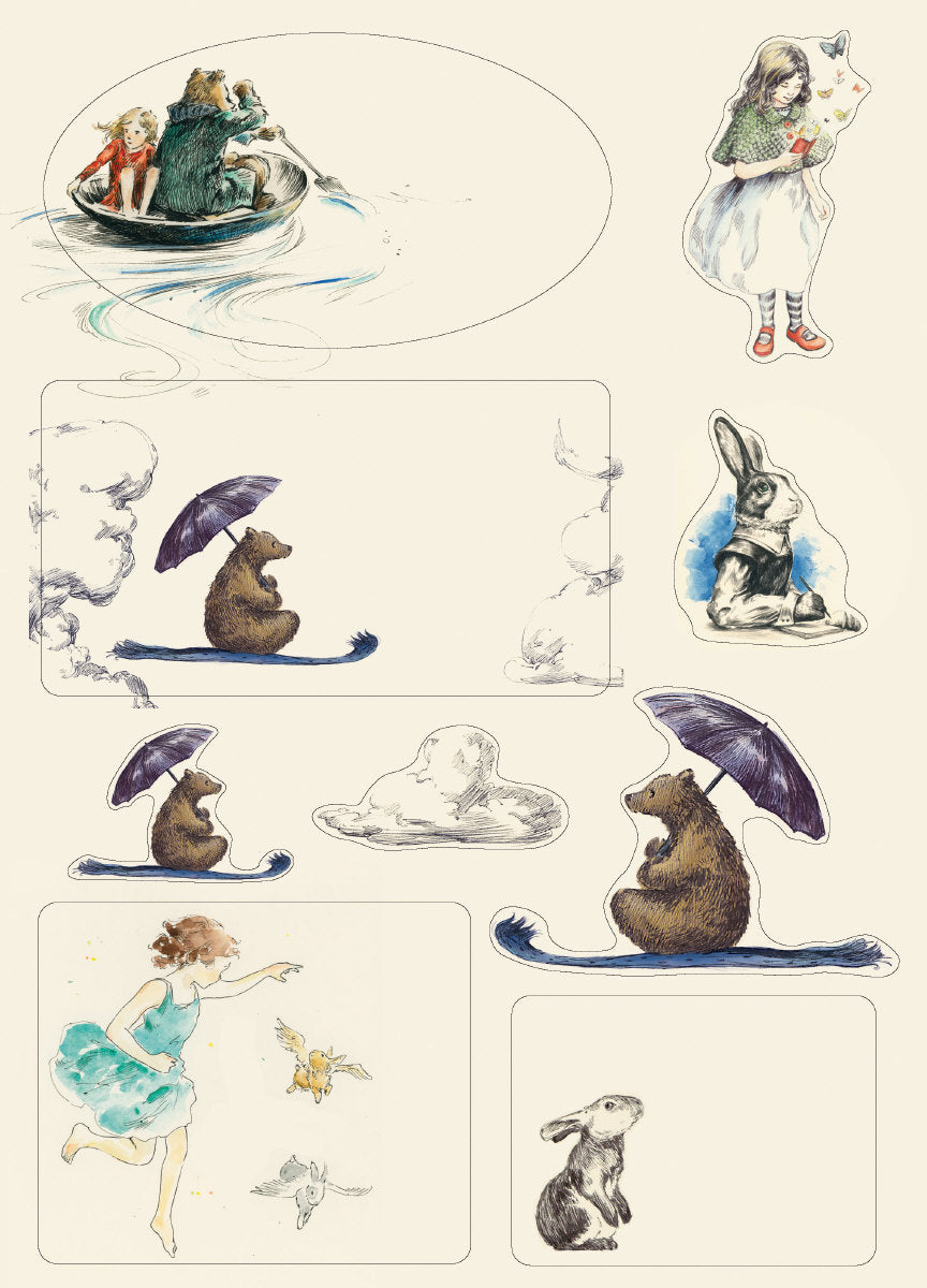 Roger la Borde Mondoodle Writing paper set featuring artwork by Elise Hurst