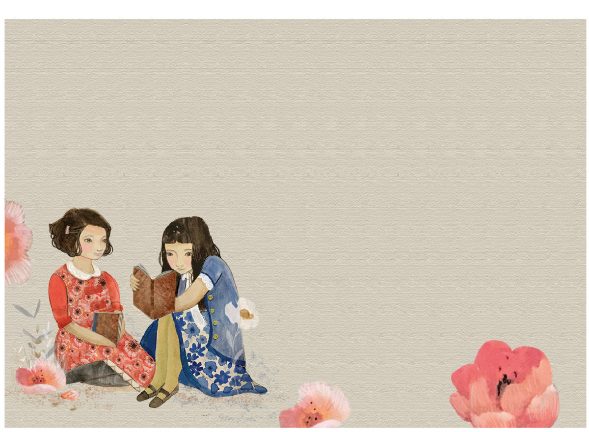 Roger la Borde Daydreamers Writing paper set featuring artwork by Kendra Binney