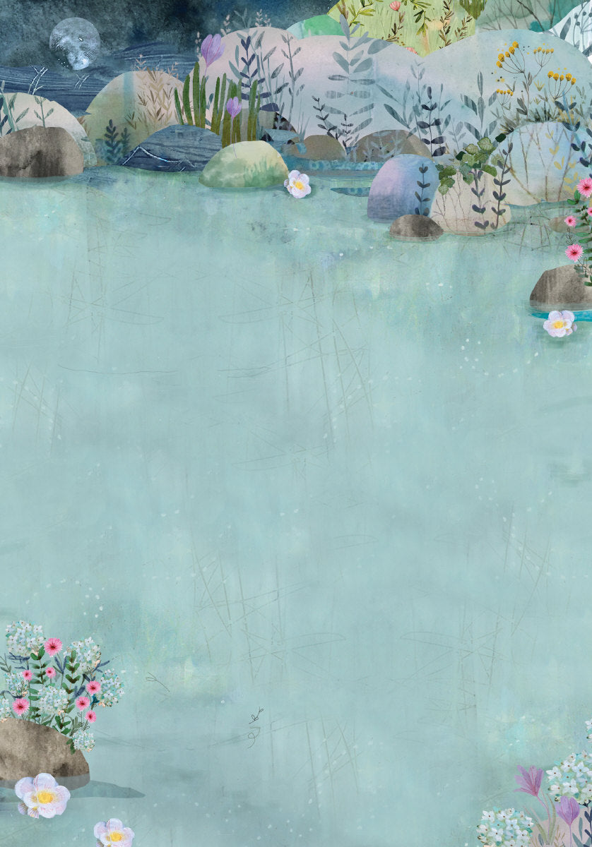 Roger la Borde Dreamland Writing paper set featuring artwork by Kendra Binney