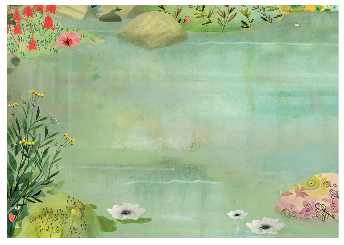 Roger la Borde Dreamland Writing paper set featuring artwork by Kendra Binney