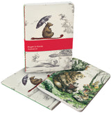 Roger la Borde Flying Bear A5 Softback Notebook Set featuring artwork by Elise Hurst