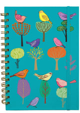 Roger la Borde Modern Birds A5 Wiro Book featuring artwork by Repeat Repeat