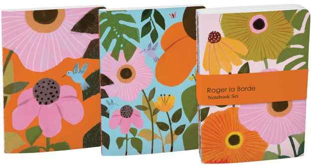 Roger la Borde Sunday Morning A6 Softback Journal Set featuring artwork by Aura Lewis