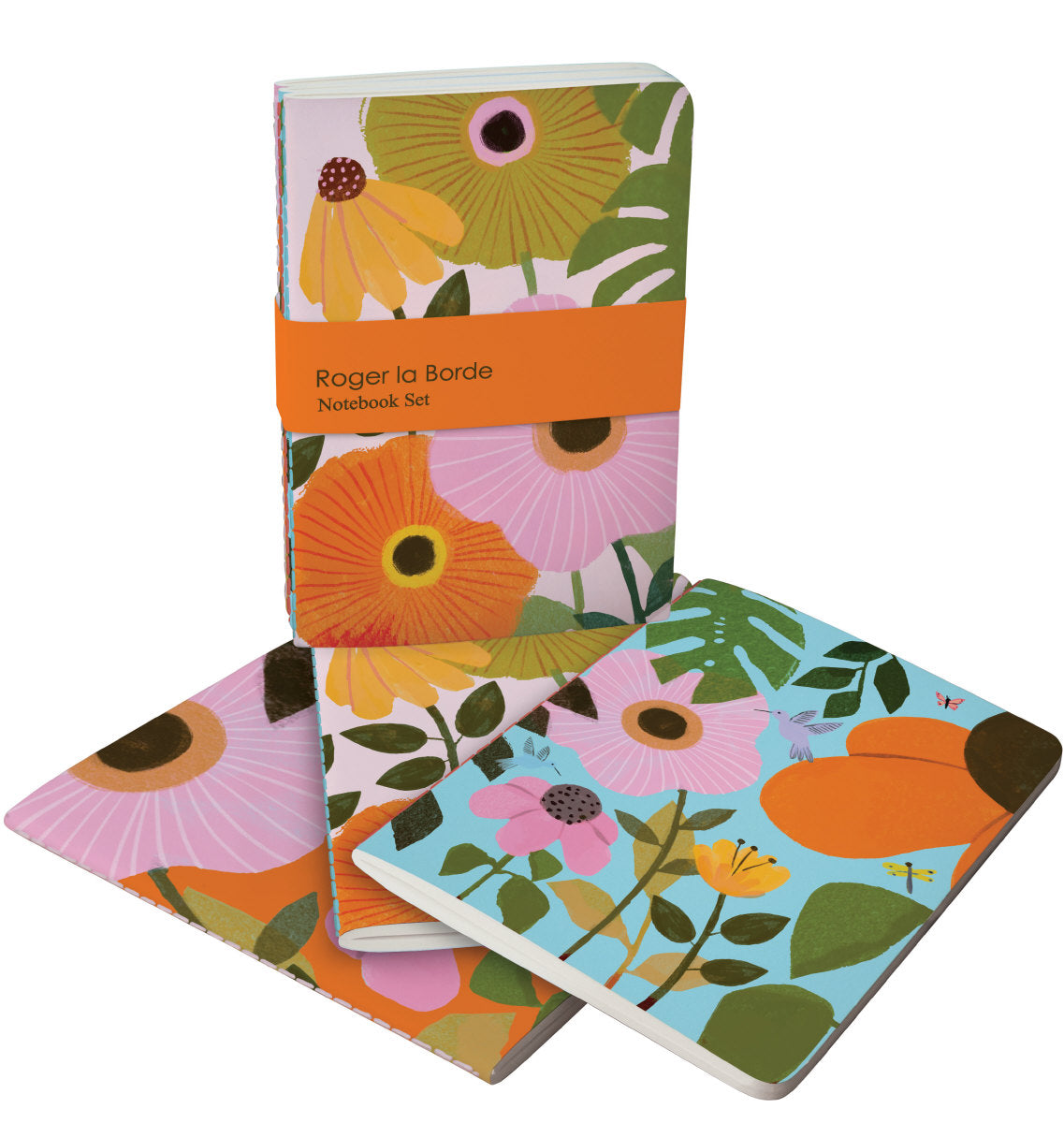 Roger la Borde Sunday Morning A6 Softback Journal Set featuring artwork by Aura Lewis