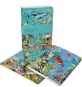 Roger la Borde Oceania A6 Softback Journal Set featuring artwork by Fay Ford