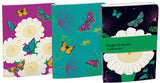 Roger la Borde Night Flower A6 Softback Journal Set featuring artwork by Lara Hawthorne