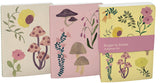 Roger la Borde Flora and Fungi A6 Softback Journal Set featuring artwork by Karolina Ciechanska