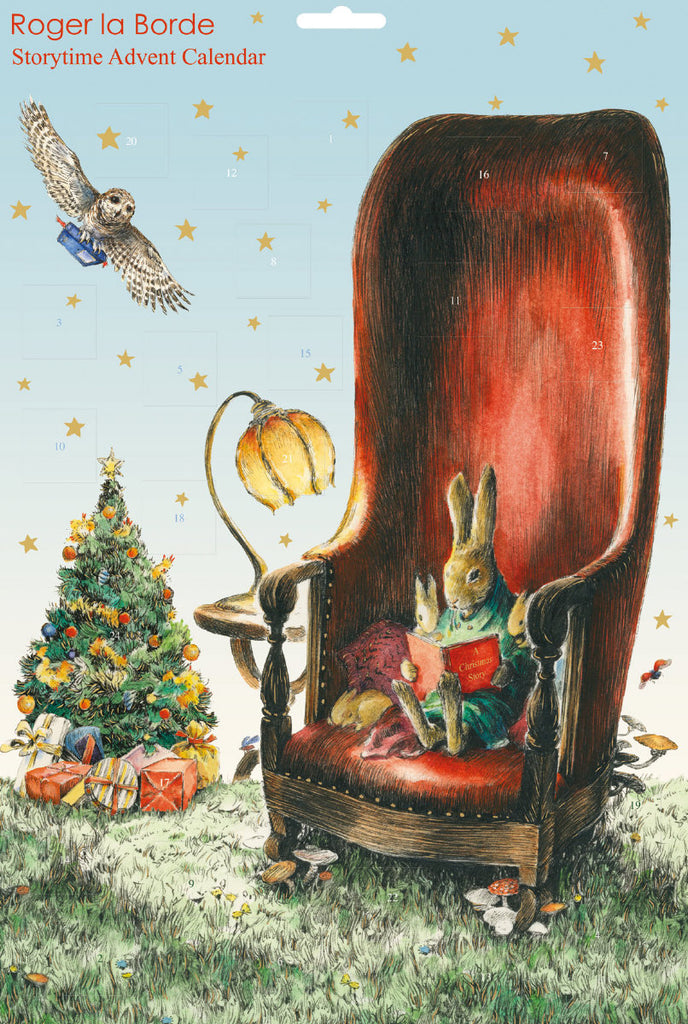 Roger la Borde Storytime Advent calendar featuring artwork by Elise Hurst