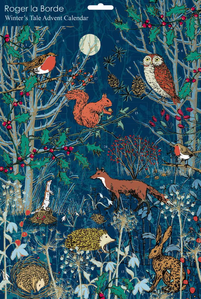 Roger la Borde Winters Tale Advent calendar featuring artwork by MCS