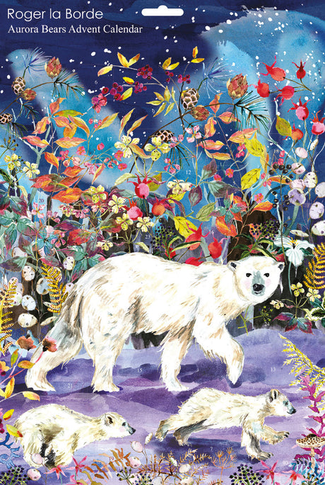 Roger la Borde Aurora Bears Advent calendar featuring artwork by Fay Ford