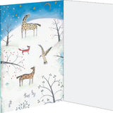 Roger la Borde Christmas Tree Advent Calendar Greeting Card featuring artwork by Jane Ray