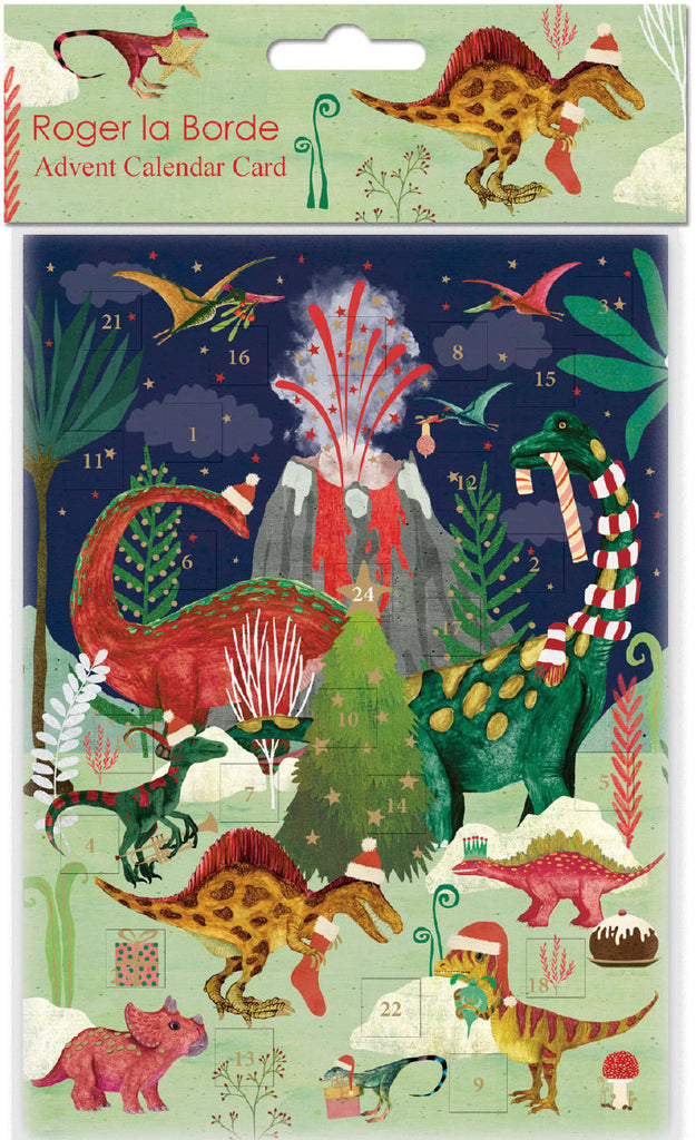 Roger la Borde The Epoch before Christmas Advent calendar card featuring artwork by Katherine Quinn