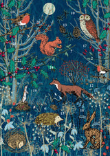 Roger la Borde Winters Tale Advent calendar card featuring artwork by MCS