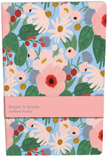 Roger la Borde Big Pink A5 Softback Journal featuring artwork by Kate Pugsley