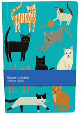 Roger la Borde Pretty Paws A5 Softback Journal featuring artwork by Anne Bentley