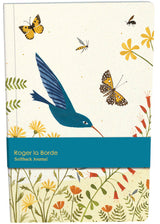 Roger la Borde Hummingbird A5 Softback Journal featuring artwork by Lara Hawthorne