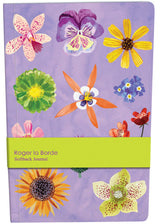 Roger la Borde Floral Supernova A5 Softback Journal featuring artwork by Katie Vernon