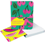 Roger la Borde Cute Fruit Pocket Notebook featuring artwork by Anne Bentley