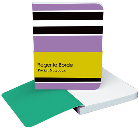 Roger la Borde Riviera Pocket Notebook featuring artwork by Roger la Borde