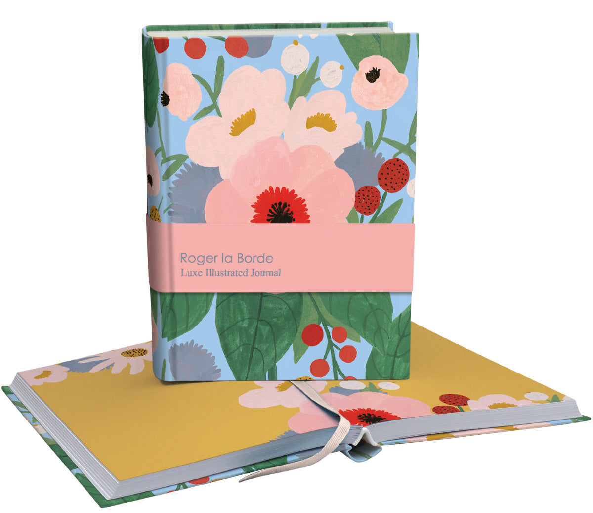 Big Pink Illustrated Journal