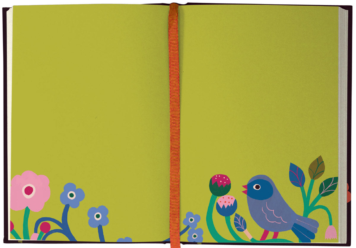 Roger la Borde Birdsong Illustrated Journal featuring artwork by Monika Forsberg