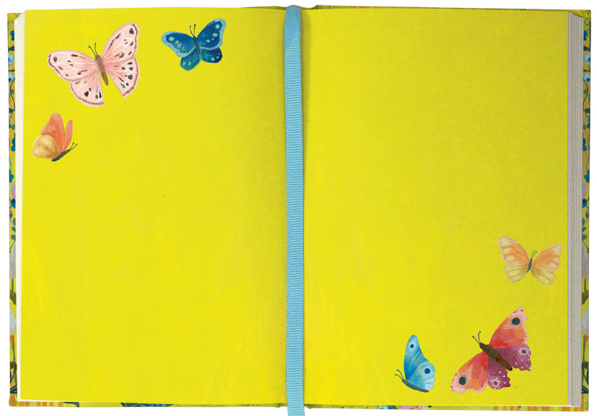 Roger la Borde Butterfly Ball Illustrated Journal featuring artwork by Kendra Binney