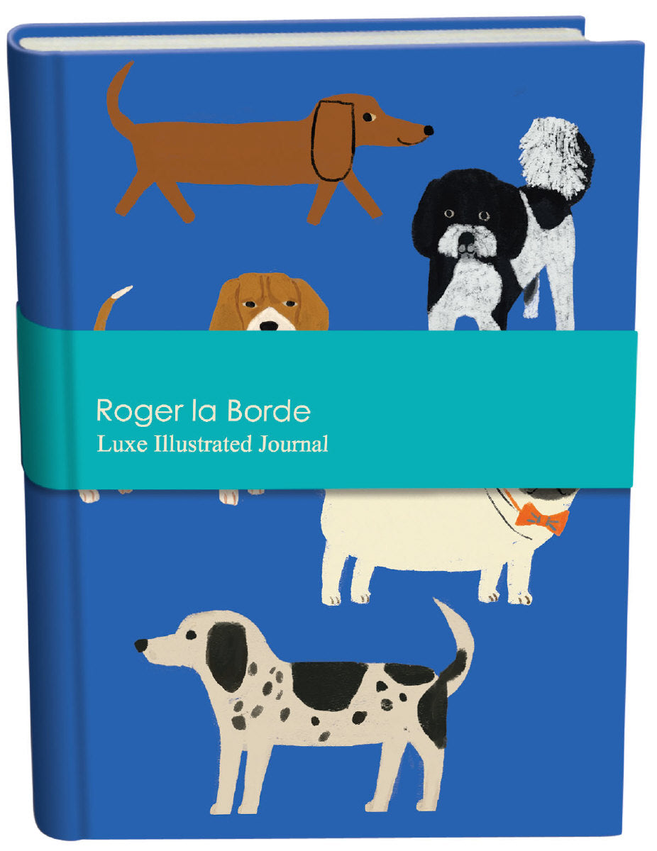 Roger la Borde Shaggy Dogs Illustrated Journal featuring artwork by Anne Bentley