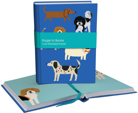 Roger la Borde Shaggy Dogs Illustrated Journal featuring artwork by Anne Bentley