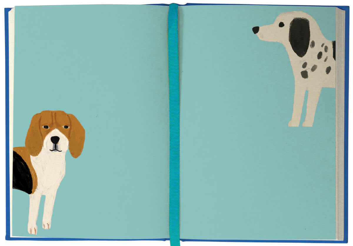 Roger la Borde Shaggy Dogs Illustrated Journal featuring artwork by Anne Bentley