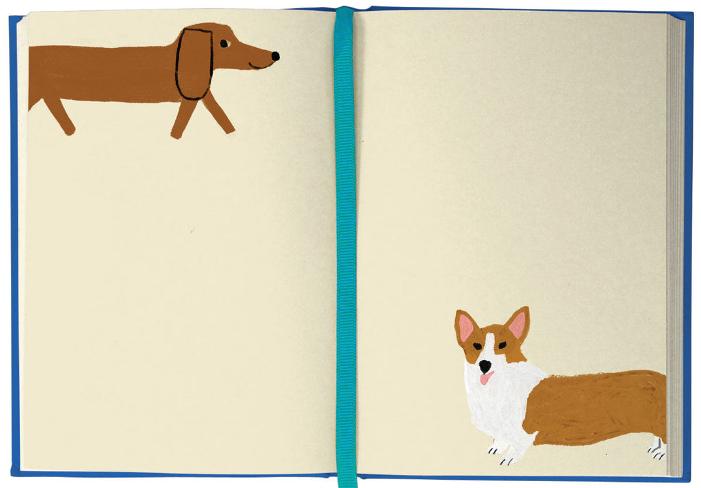 Roger la Borde Shaggy Dogs Illustrated Journal featuring artwork by Anne Bentley