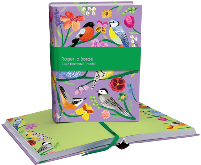 Roger la Borde Birdhaven Illustrated Journal featuring artwork by Katie Vernon