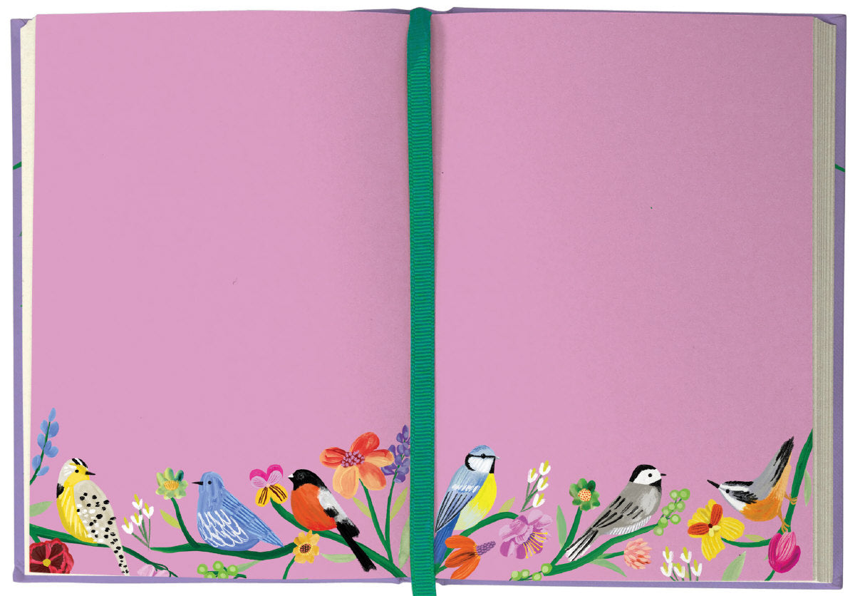 Roger la Borde Birdhaven Illustrated Journal featuring artwork by Katie Vernon