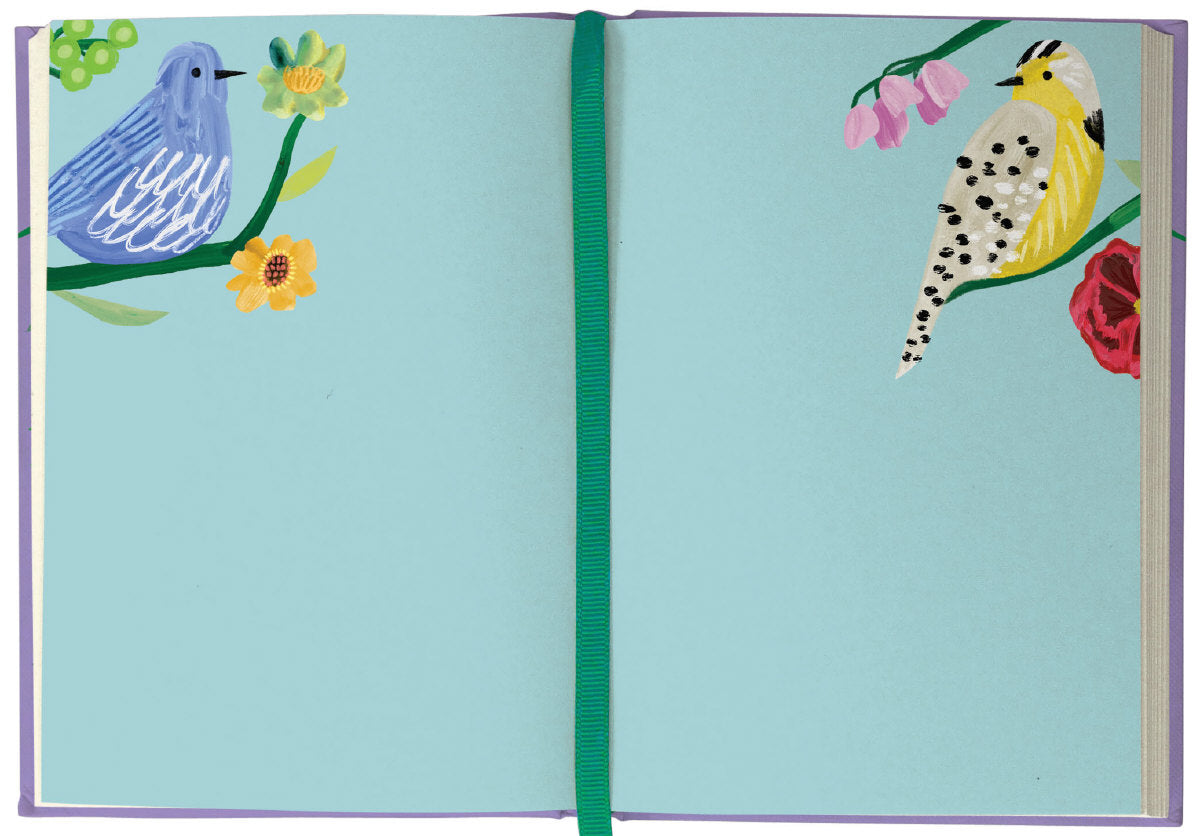 Roger la Borde Birdhaven Illustrated Journal featuring artwork by Katie Vernon