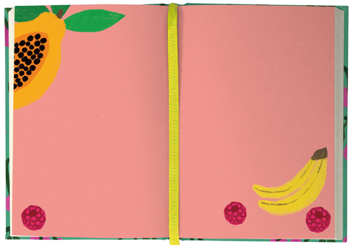 Roger la Borde Cute Fruit Illustrated Journal featuring artwork by Anne Bentley