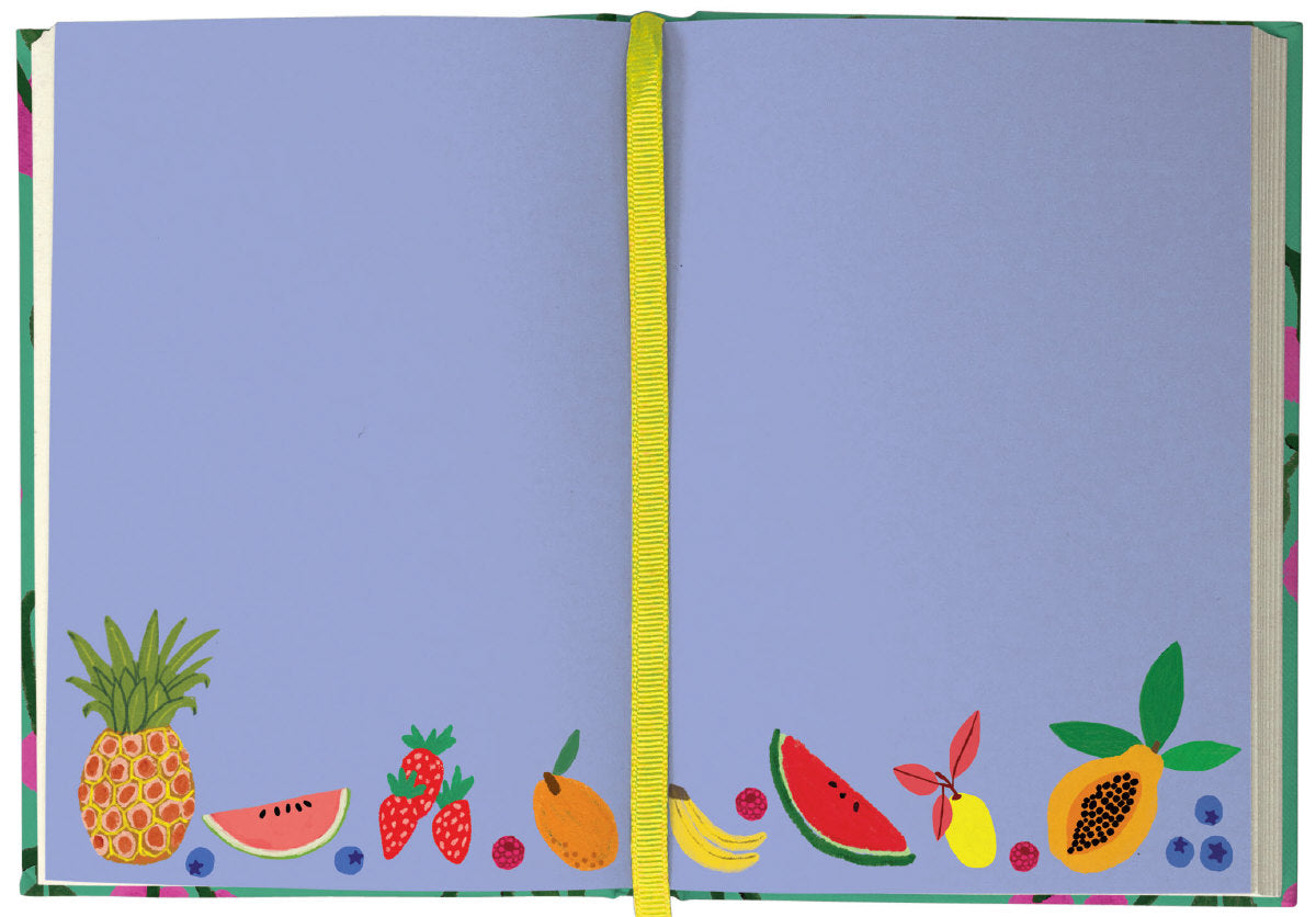 Roger la Borde Cute Fruit Illustrated Journal featuring artwork by Anne Bentley