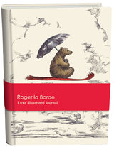 Roger la Borde Flying Bear Illustrated Journal featuring artwork by Elise Hurst