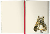 Roger la Borde Flying Bear Illustrated Journal featuring artwork by Elise Hurst