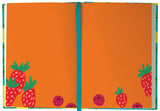 Roger la Borde Cute Fruit Illustrated Journal featuring artwork by Anne Bentley
