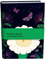 Roger la Borde Night Flower Illustrated Journal featuring artwork by Lara Hawthorne